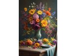 Alipson Puzzle Bouquet Di Fiori - Puzzle 1000 Pezzi Multicolore