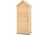 Capanno Per Attrezzi Da Giardino Armadio Per Attrezzi 710X455X1600 Mm - Capanno Per Attrezzi Resistente Alle Intemperie - Armadio Per Mobili Da Giardino - Deposito Per Attrezzi E Materiale Da Giardino