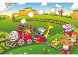 Art Puzzle Puzzle In Legno Treno Degli Animali 25 Pezzi