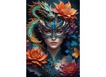 Puzzle Bluebird Legespiel Lady With A Dragon - 1000 Teile Puzzle