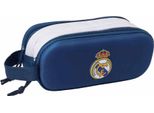 Safta Real Madrid 3D Astuccio Portamatite Blu Uomo Blu Taglia Unica