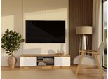 Mobile Tv Saba 2 - Rovere Artigianale / Bianco