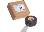 Nastro Di Ventilazione In Acciaio Inox Nero 30M X 8Cm