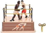 Giocattolo Da Boxe A Orologeria Anello A Tema Nostalgico In Peltro Decorativo Vintage Collection