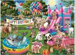 Ravensburger Puzzle Animale Festa Di Compleanno Xxl 100 Pezzi