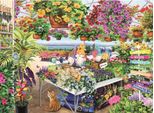 Puzzle Ravensburger Magnificent Garden Centre 1000 Pezzi Taglia Unica