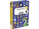 Drago Libro Magnetico Janod - Giocattolo Educativo Con 53 Magneti