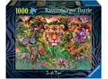 Ravensburger Puzzle Jungle Tiger 1000 Pezzi Puzzle Animali