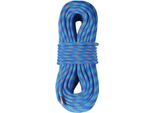 Corda Da Arrampicata Dinamica 50 M - Poliestere Blu 10,2 Mm Per Esterni - Arrampicata, Escursionismo, Soccorso, Campeggio - Resistenza Alla Trazione 25 Kn