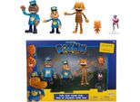 Jakks Pacific - Figurki Premium Dogman Pack 5 Postaci 6Cm Kolekcjonerskie