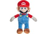 Super Mario Bros Super Mario Soft Plü Orsacchiotto 22 Cm
