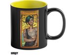 Kubek ZmieniająCy Kolor Cyberpunk 2077 Judy Inspirowany Gustawem Klimtem 450 Ml