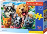 Puzzle 70 Animali Domestici Selfie B-070220
