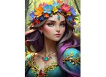 Puzzle Bluebird Spring Mood - 500 Pezzi Giocattolo Colorato