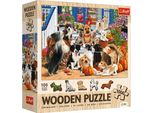 Puzzle In Legno Trefl Amicizia Tra Cani 1000 Pezzi