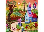 Puzzle Alipson Poppie Garden - 1000 Pezzi Per Adulti