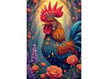 Puzzle Alipson - Il Giardino Segreto Del Gallo - Puzzle Per Bambini Con Motivi Colorati