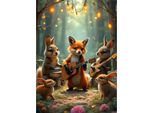 Puzzle Bluebird Puzzle Della Foresta Concerto Nella Foresta - 300 Pezzi