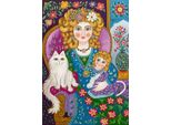 Puzzle Alipson La Signora Dai Capelli D'oro - Puzzleteile