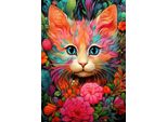 Bluebird Puzzle Gatto Kitty & Bloom - 1000 Pezzi
