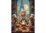 Bluebird Puzzle Paris Little Chefs - Puzzle Giocattolo Da 1000 Pezzi