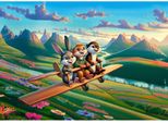 Art Puzzle Puzzle Dei Piloti Coraggiosi 100 Pezzi