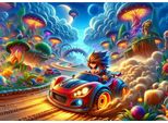Art Puzzle Puzzle Malicious Racer 100 Pezzi
