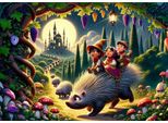 Art Puzzle Puzzle Riccio E Amici 200 Pezzi