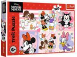Trefl Puzzle 160 Kolorowy Dzień Minnie /Disney 15426