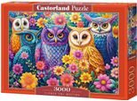 Puzzle 3000 Gufo Fiore Riunione Castor