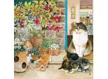 Puzzle Alipson Agneatha E I Suoi Gattini Alla Porta Di Casa - 1000 Pezzi