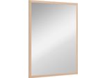 Specchio Da Parete 50 X 70 Cm Specchio Decorativo Con 4 Ganci, Specchio Rettangolare Per Camera Da Letto, Bagno