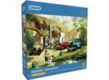 Gibsons Puzzle Nutrire Le Anatre 500 Pezzi Giocattolo Di Cartone Colorato