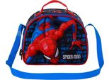 Plecak Szkolny Karactermania Marvel Spiderman Wall 3D Z Torbą Na Lunch