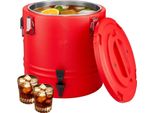 Distributore Di Bevande Isolato Da 30 Litri - Per Bevande Calde E Fredde - Caraffa Refrigerante Di Alta Qualità