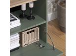 Vicco Credenza Wido, 60 X 50 Cm Con Patta, Verde/Sonoma