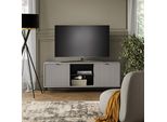Vicco Mobile Tv Eliza, 150 X 60 Cm Con 2 Porte, Grigio/Grigio