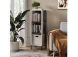 Vicco Libreria Eliza, 36 X 120 Cm 3 Soggetti, Bianco