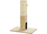 Tiragraffi, Tiragraffi Da 79 Cm Con Spazzole Per Il Pelo, Tiragraffi Per Gatti In Iuta Con Pallina, Tiragraffi Per Gatti Sotto I 4,5 Kg, Tiragraffi Per Gatti, Per Interni, Beige