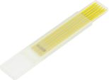 24Pcs Matita Da Falegname Refill Lunga Durata 2,8 Mm Grafite Matita Per La Lavorazione Del Legno Refill Giallo