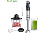 Frullatore A Mano, Controllo Della Velocità Variabile, Lame In Acciaio Inox, HB-3315, Spina Ue, 5 In 1