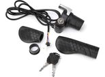 Vgeby Manubrio Bici Elettrica Twist Grip 36V Resistente All'usura Acceleratore Twist E-Bike Con Display Lcd E Pulsante Di Blocco