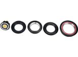 Cuffia Per Mountain Bike Keenso Al6061 T6, Tubo Dritto, Forcella, Cuffia Conica, Superficie Liscia, Protezione Da Polvere E Acqua Per La Sostituzione Della Cuffia Della Bicicletta