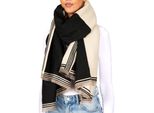 Sciarpa Da Donna Brubaker Cashmirillo Con Motivo A Quadri - 70 X 200 Cm - Calda E Accogliente - Sciarpa Da Donna, Bianco E Nero
