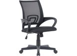 Sedia Ergonomica Da Ufficio GeniúS - Sedia Da Ufficio - Polvere Di Rete Traspirante, Altezza Della Seduta Regolabile. Colore: Nero
