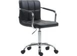 Sedia Da Ufficio Intelligente - Sedia Ergonomica - Imbottitura Confortevole E Altezza Del Sedile Regolabile. Colore: Nero