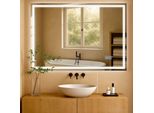 Specchio Da Bagno A Led - Specchio Da Parete - Funzione Anticondensa, Risparmio Energetico, Illuminazione Dimmerabile