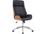 Sedia Da Ufficio Moderna - Sedia Da Ufficio - Funzione Girevole, Alto Comfort | Colore: Naturale/Nero