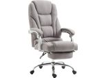 Sedia Ergonomica Da Ufficio - Sedia Da Ufficio - Altezza Del Sedile Regolabile In Continuo. Colore: Grigio