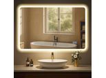 Specchio Da Bagno A Led - Specchio Da Parete - Funzione Anticondensa, Illuminazione Ottimale, 70X100 Cm